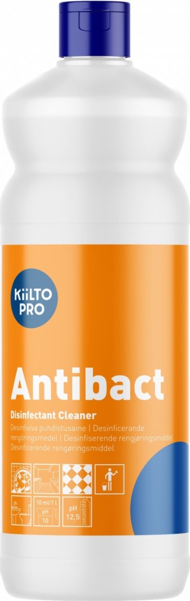 Kiilto Pro Antibact | Overfladedesinfektion | 1 L