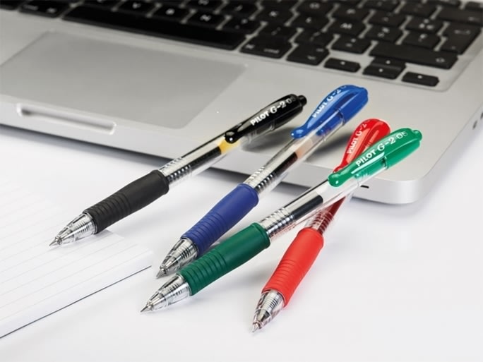 Pilot G-2 Rollerpen | M | Hvid