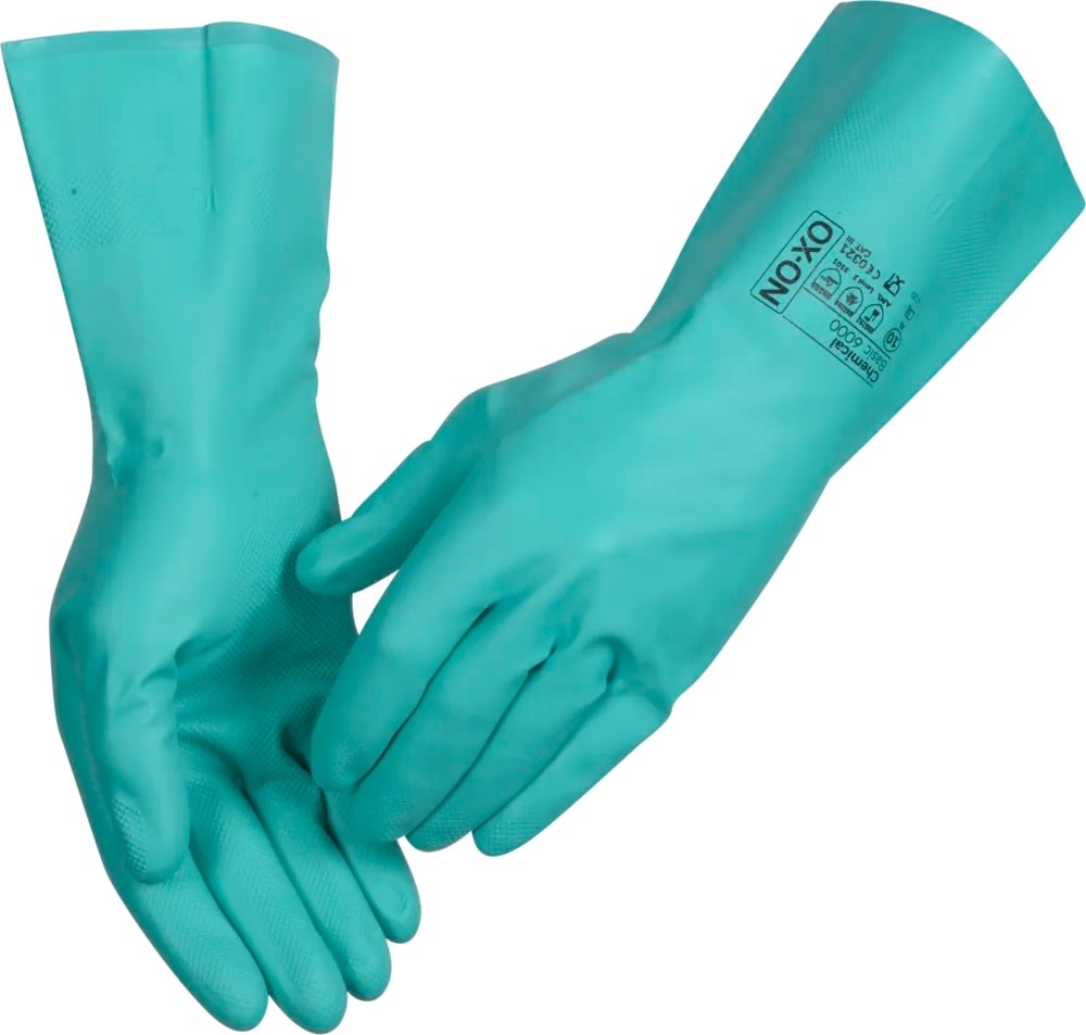 OX-ON Arbejdshandske Chemical Basic 6000, Str 8