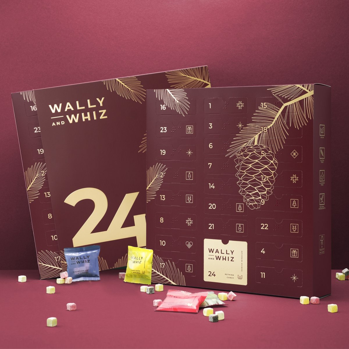 Wally & Whiz Red Calendar, 297g