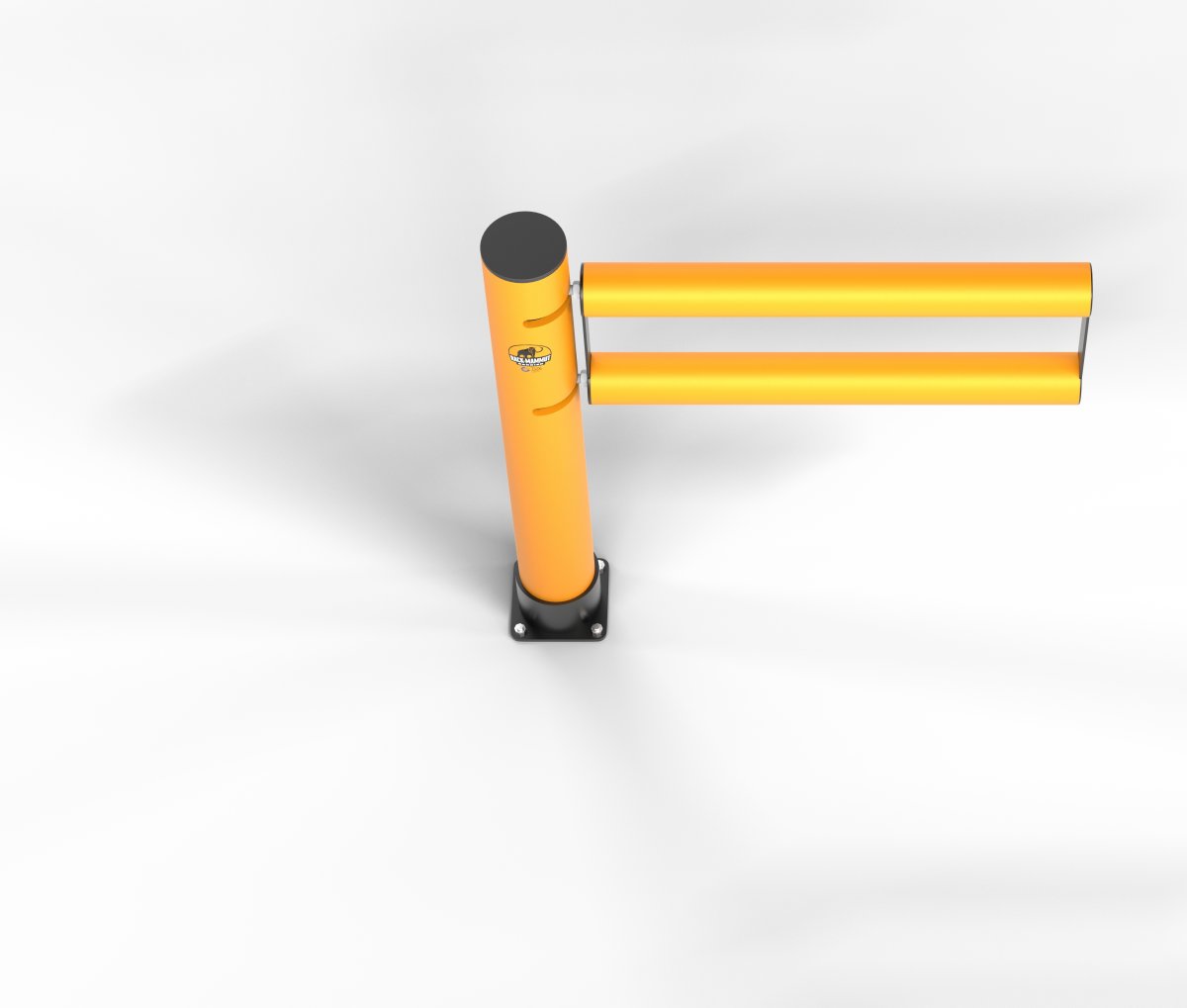 Rack-Mammut svingport stop, venstre, 110 x 100 cm
