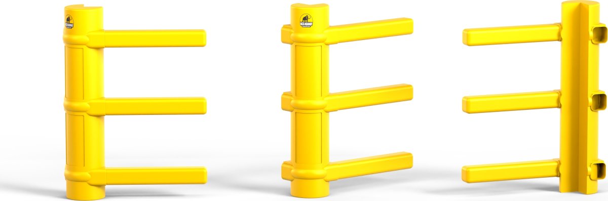 Rack-Mammut søjleværn, universal, 100 x 20-70 cm