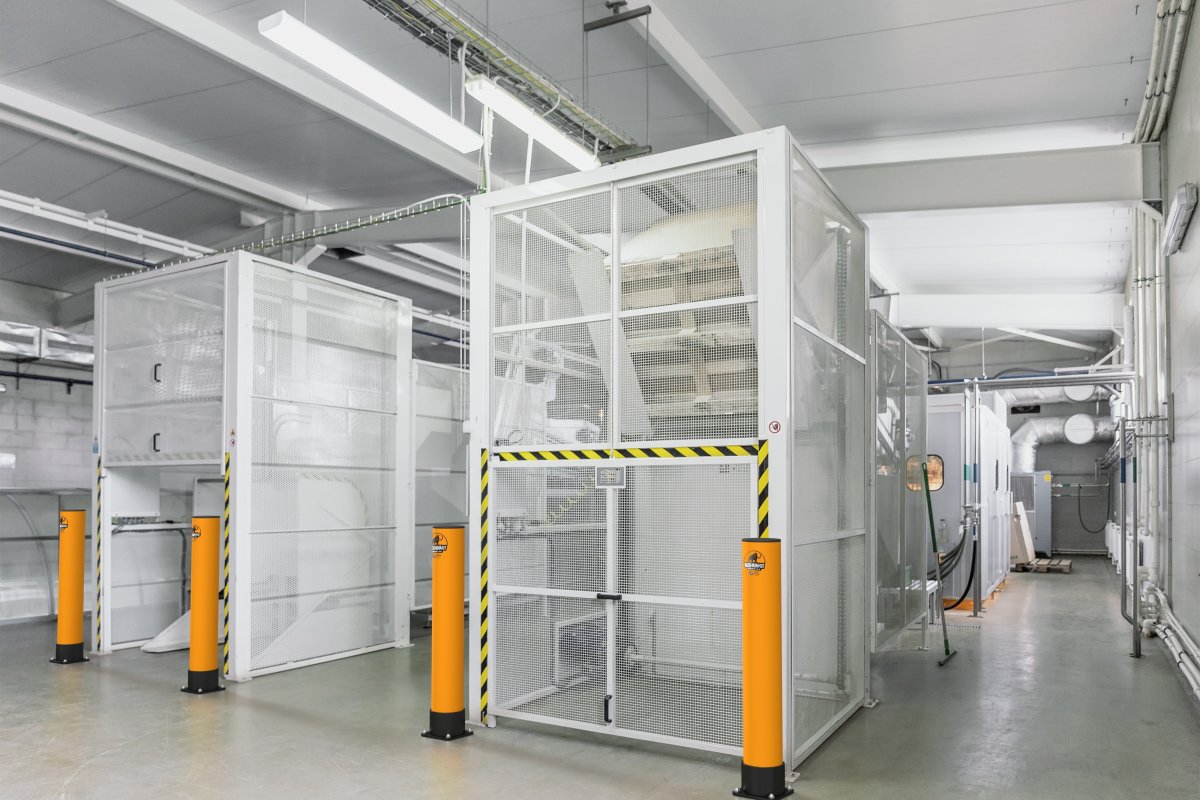 Rack-Mammut pullert, 1100 mm