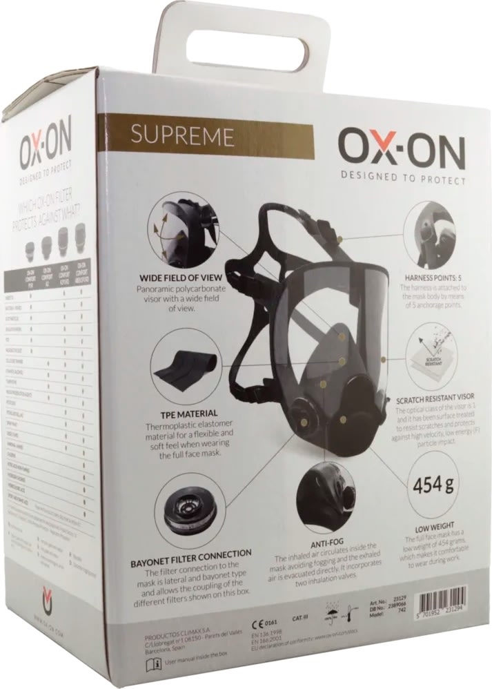 OX-ON Helmaske Supreme 742