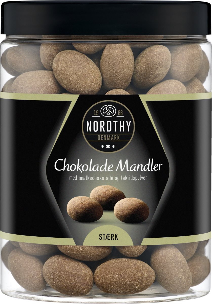 Nordthy Chokolademandler, Stærk, 550g