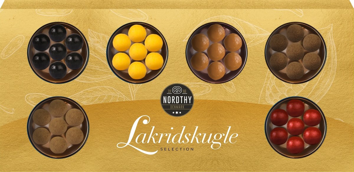 Nordthy Metallic Gaveæske Selection, 240g