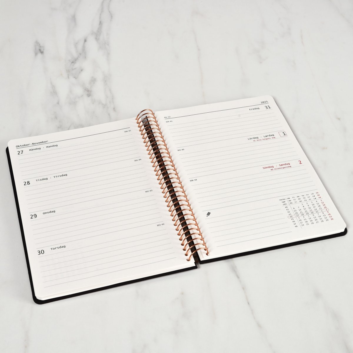 Kozo 2026 Kalender | A5 | Uge | Black