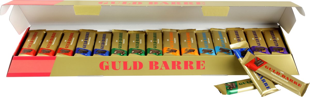 Toms Kæmpe Guld Barre, 30 x 45g