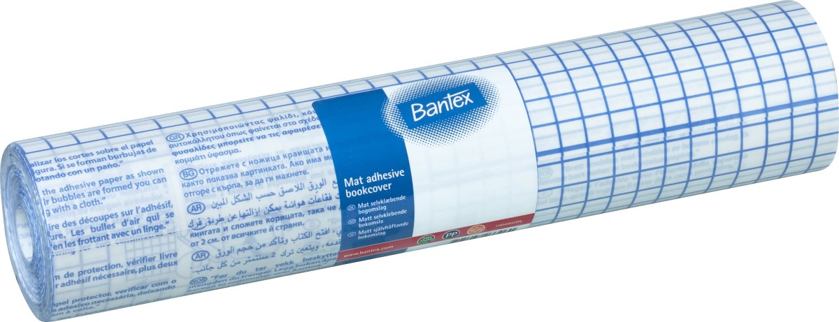 Bantex Bogomslag | Mat | 60my | 30cm x 25m
