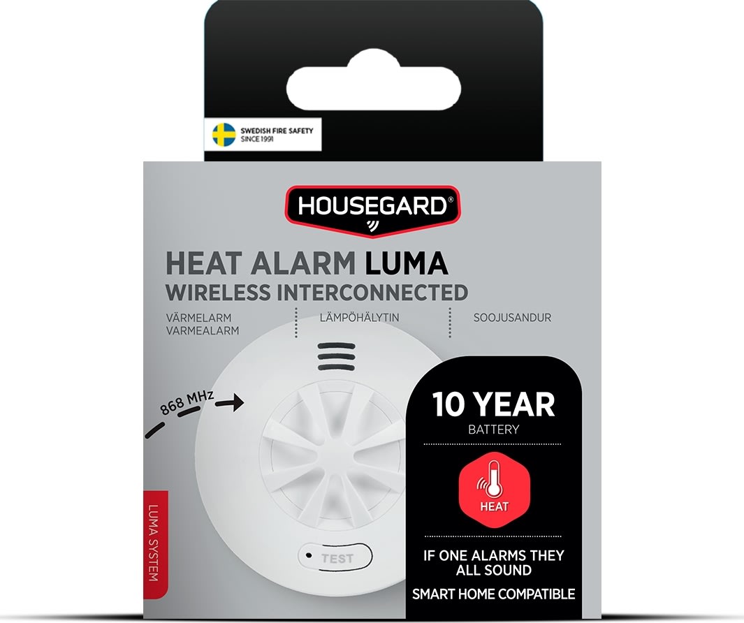 Housegard HA450 Luma trådløs varmealarm