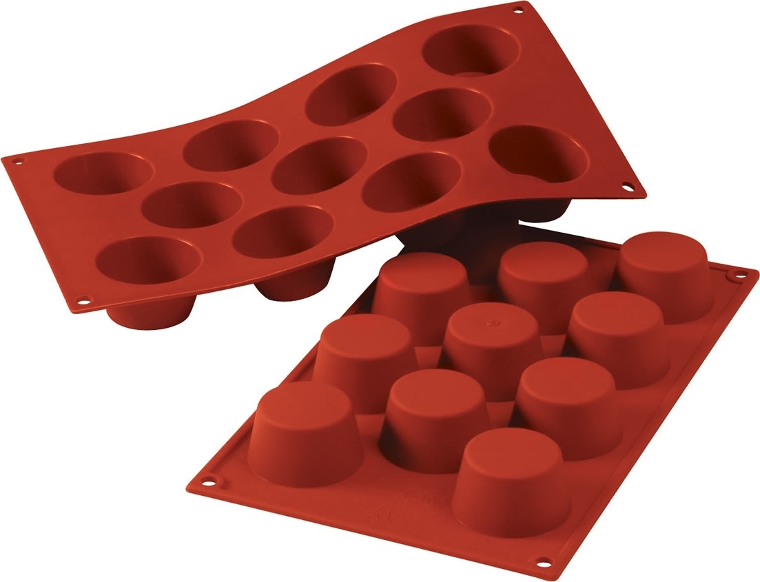 Silikomart Bageform muffin 11 stk, Ø5,1cm, 9,2cl