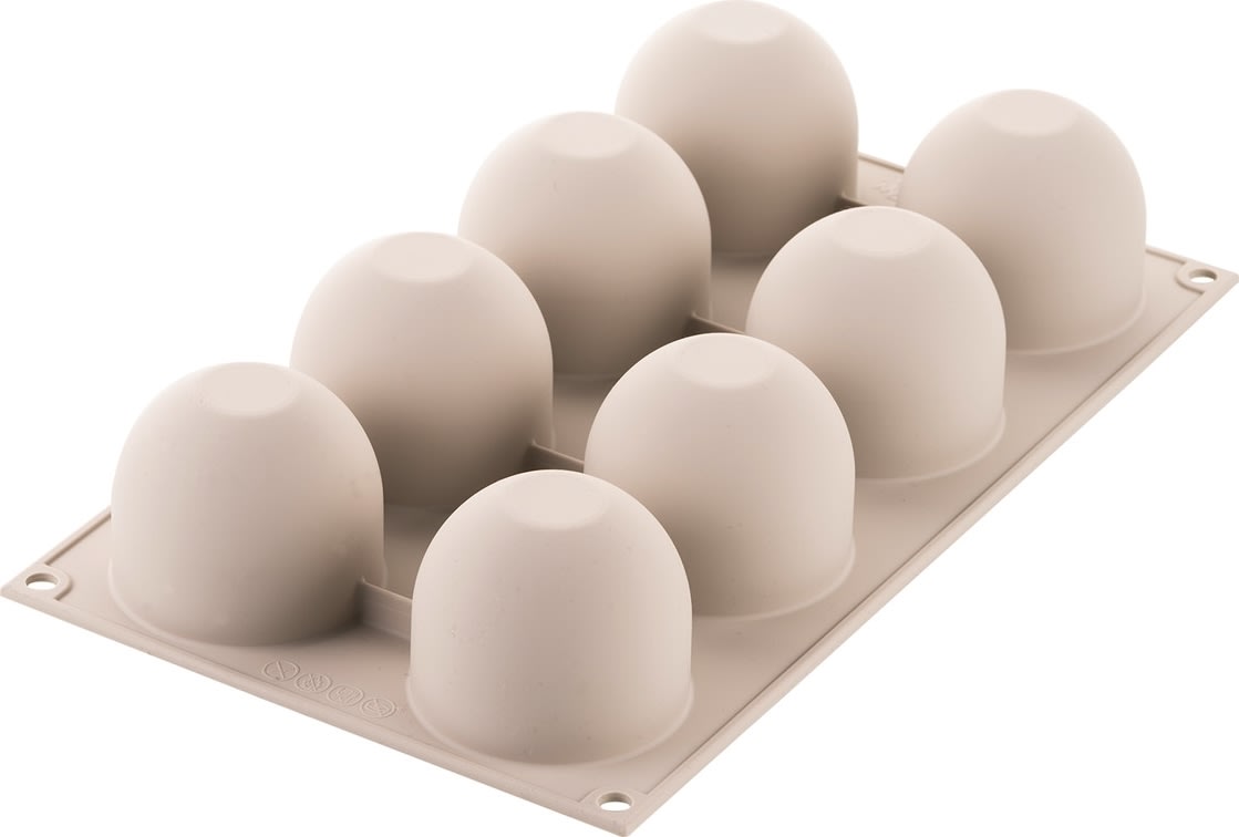 Silikomart 3D Bageform Puff 8 stk, 12,5cl