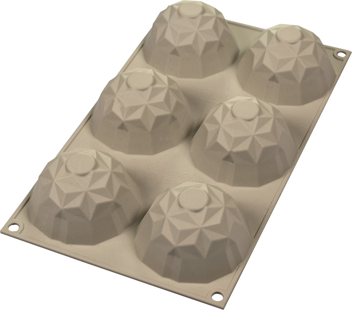 Silikomart 3D Bageform Mini Gemma, 6,8cm, 11cl