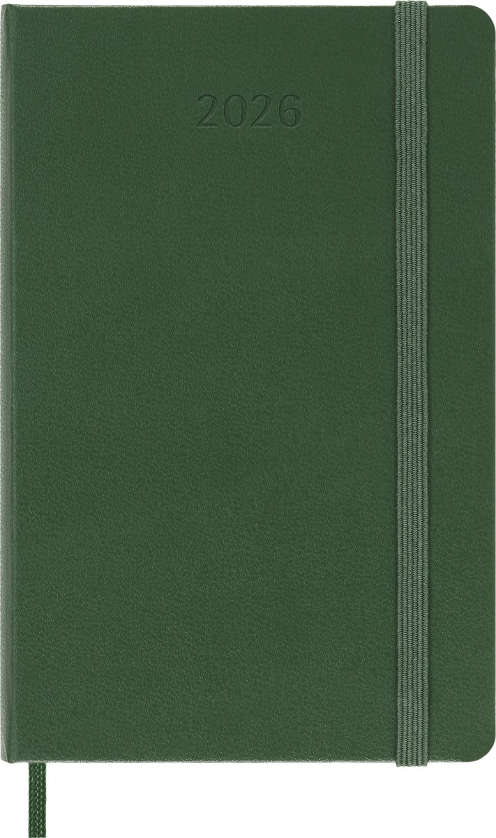 Moleskine 2026 Kalender | H | Uge | Poc. | Grøn