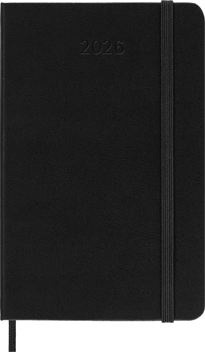 Moleskine 2026 Kalender | H | Uge h. | Poc. | Sort
