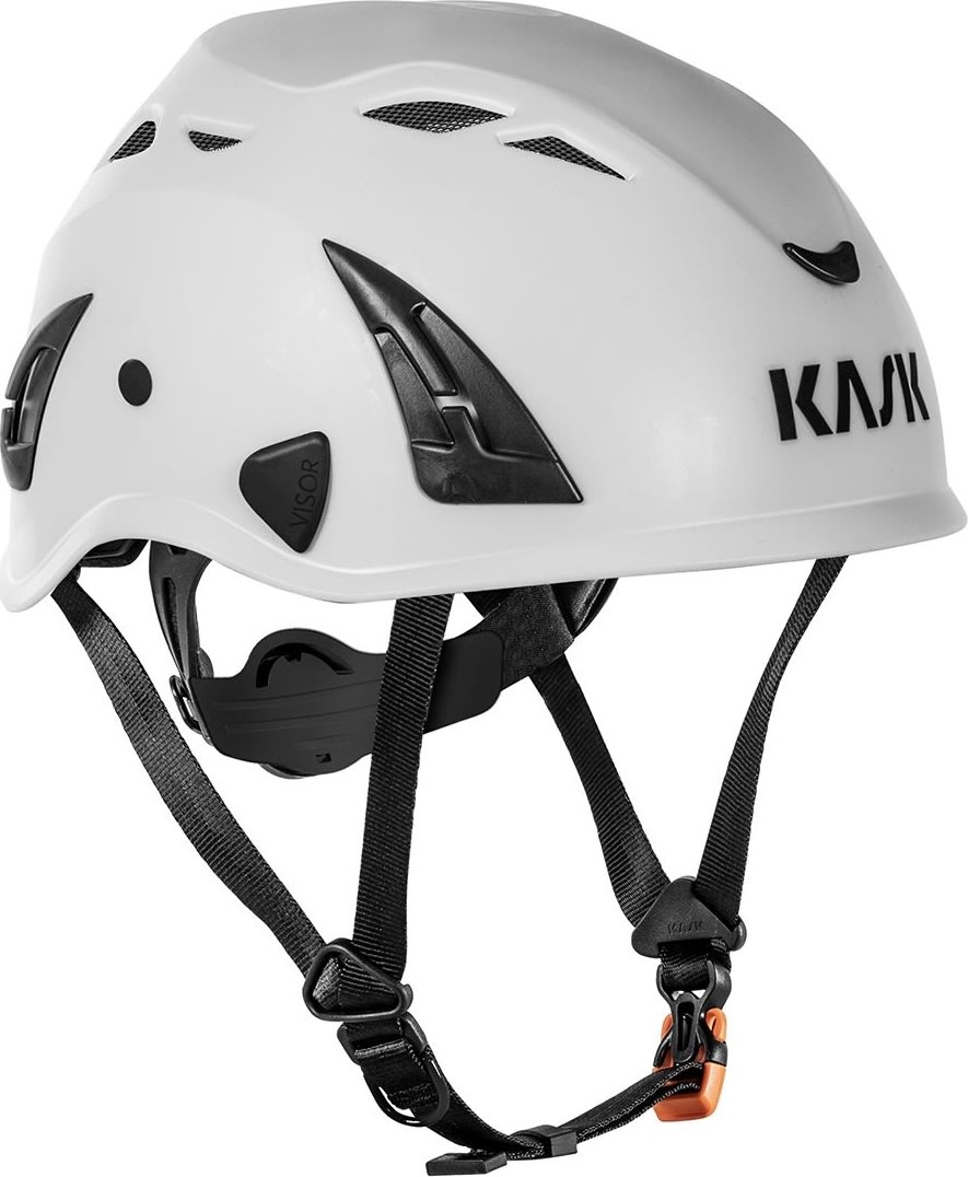 Kask Sikkerhedshjelm Superplasma AQ, Hvid