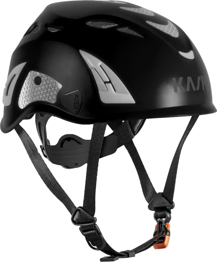 Kask Sikkerhedshjelm Superplasma HI-VIZ, Sort