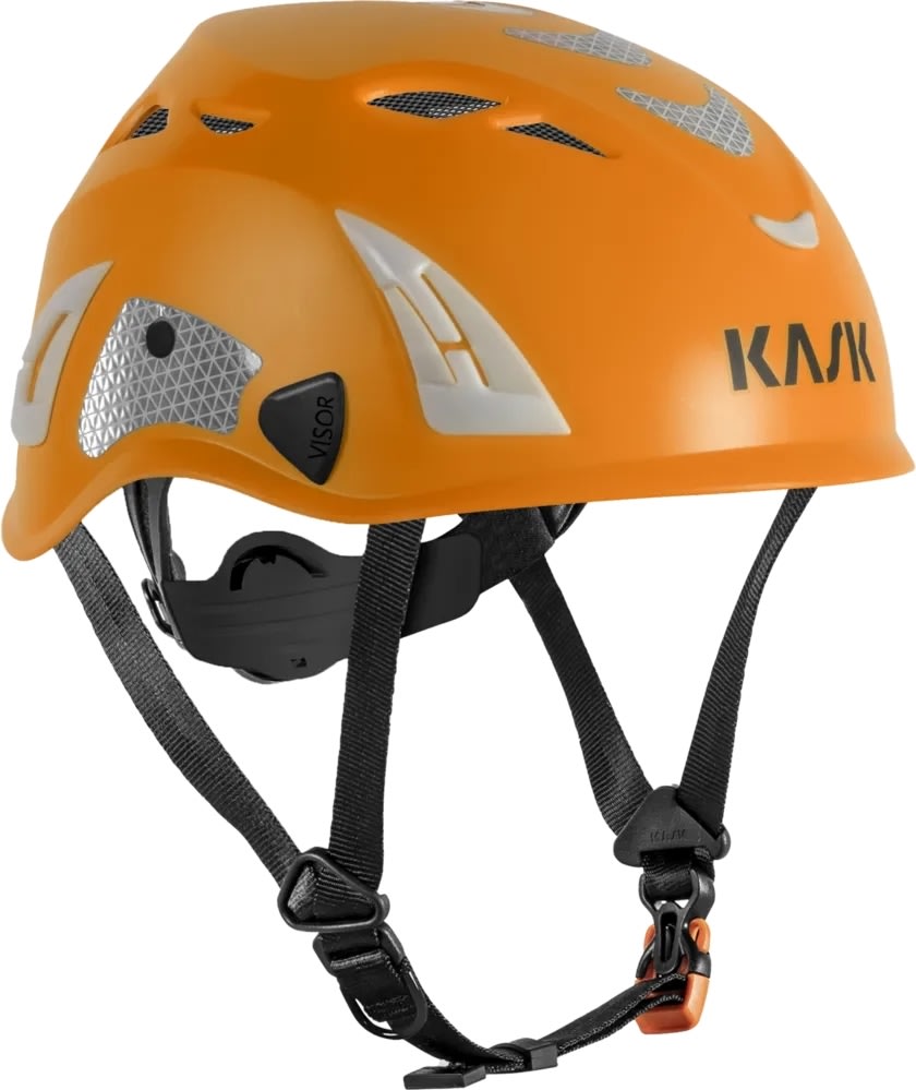 Kask Sikkerhedshjelm Superplasma HI-VIZ, Orange
