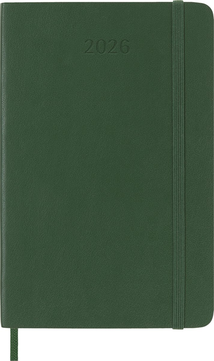 Moleskine 2026 Kalender | S | Uge | Poc. | Grøn