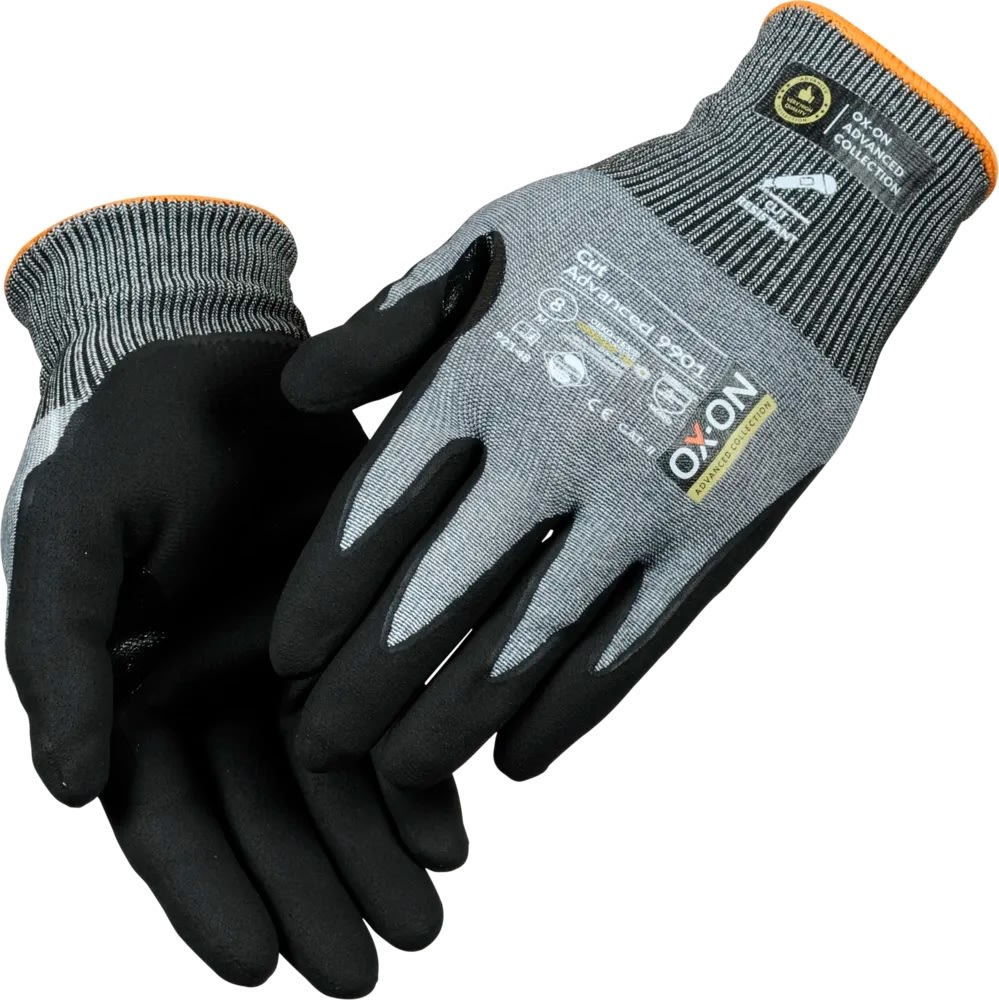 OX-ON Arbejdshandske Cut Advanced D 9901, Str. 9