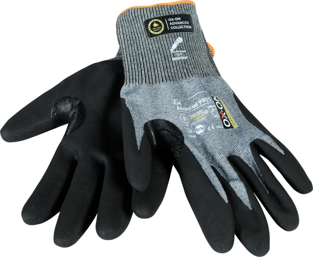 OX-ON Arbejdshandske Cut Advanced D 9901, Str. 10