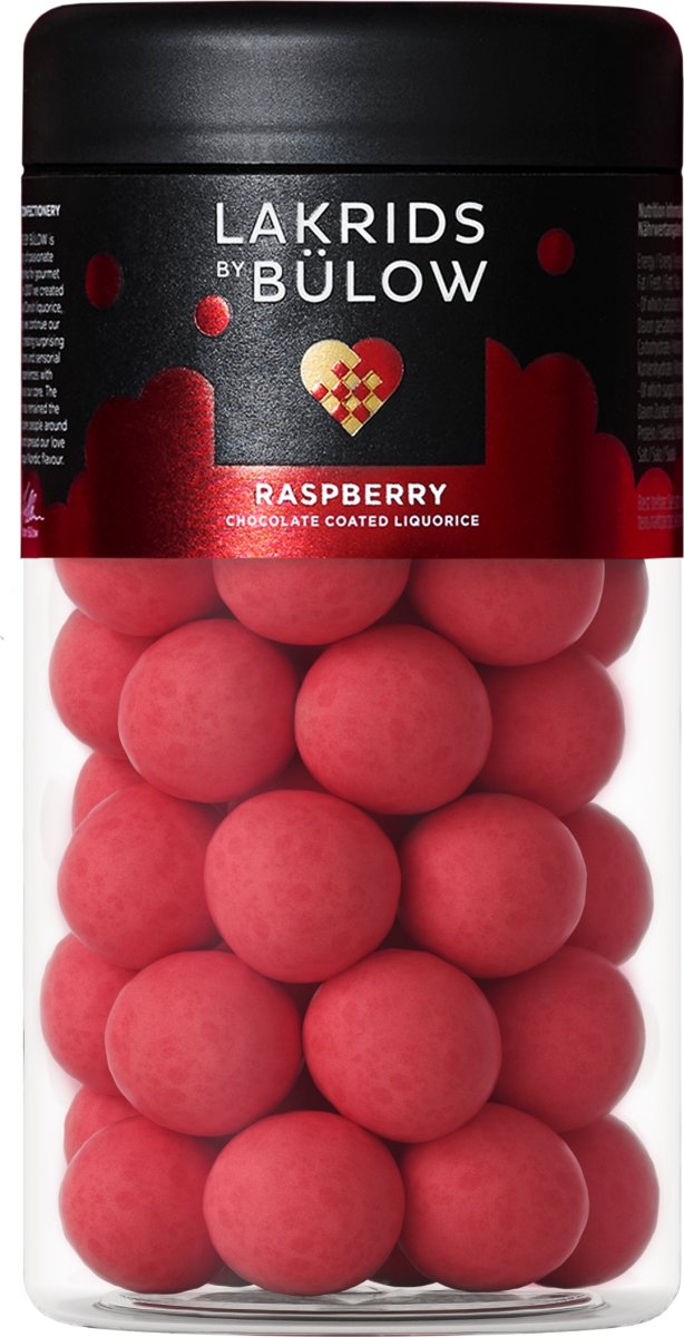 Bülow Lakrids Regular Crispy Raspberry, 270g