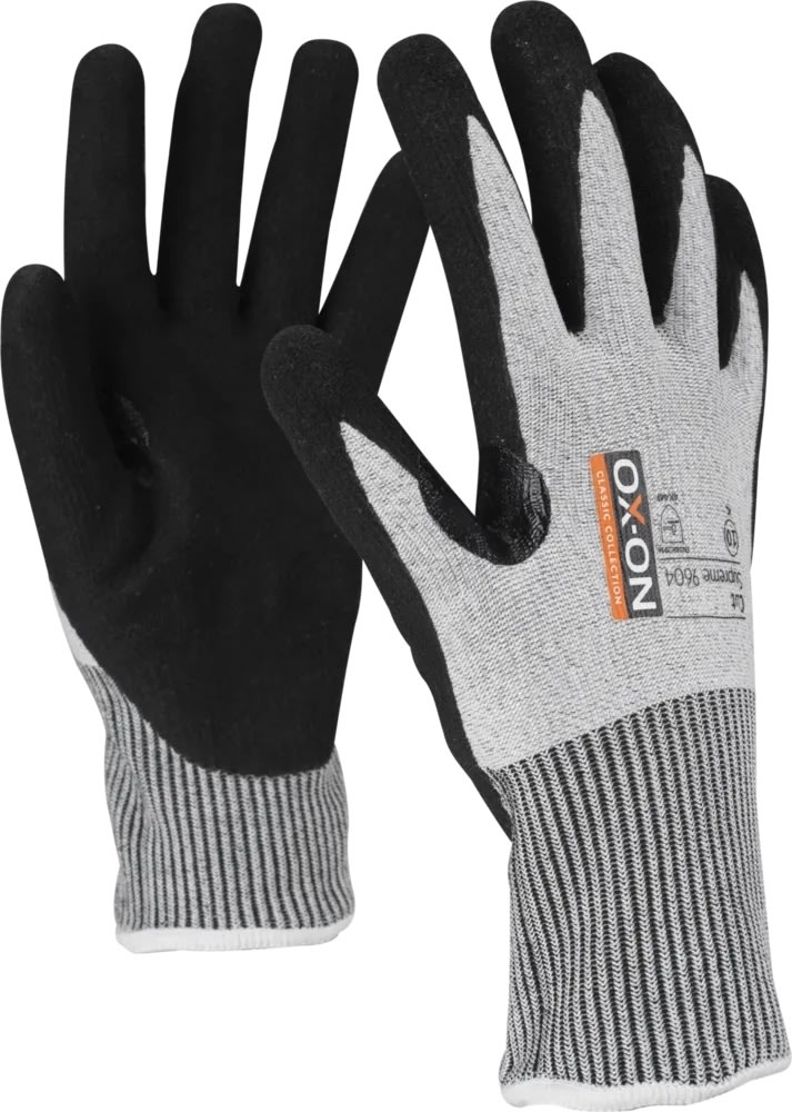 OX-ON Arbejdshandske Cut Supreme F 9604, Str. 7