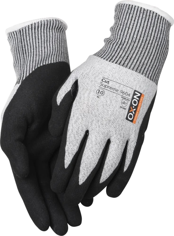 OX-ON Arbejdshandske Cut Supreme F 9604, Str. 9
