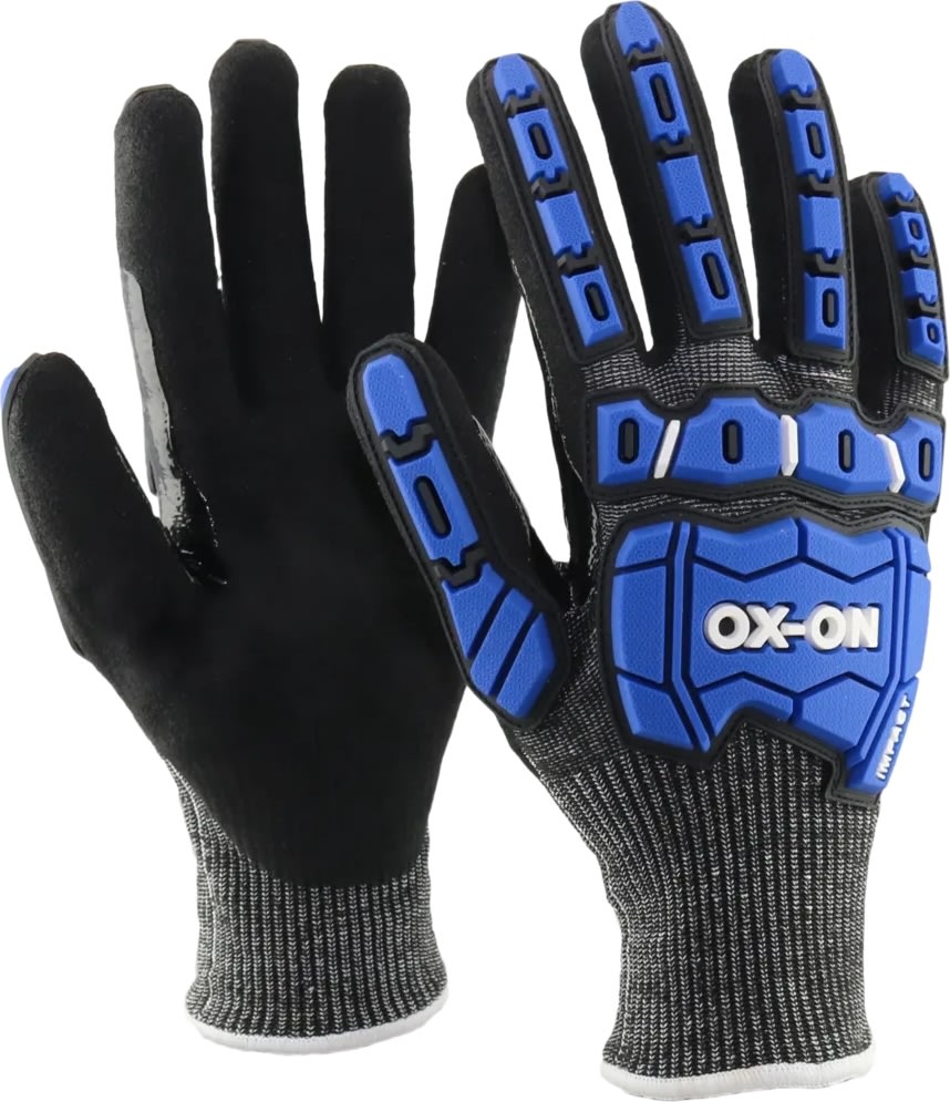 OX-ON Arbejdshandske Impact Cut 12001, Str. 9