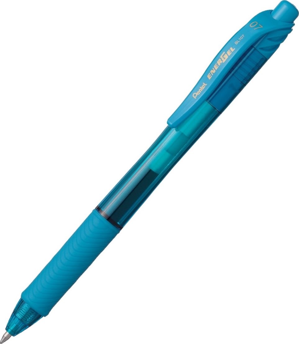 Pentel EnergelX BL107 Rollerpen | 0,7 | Lys blå