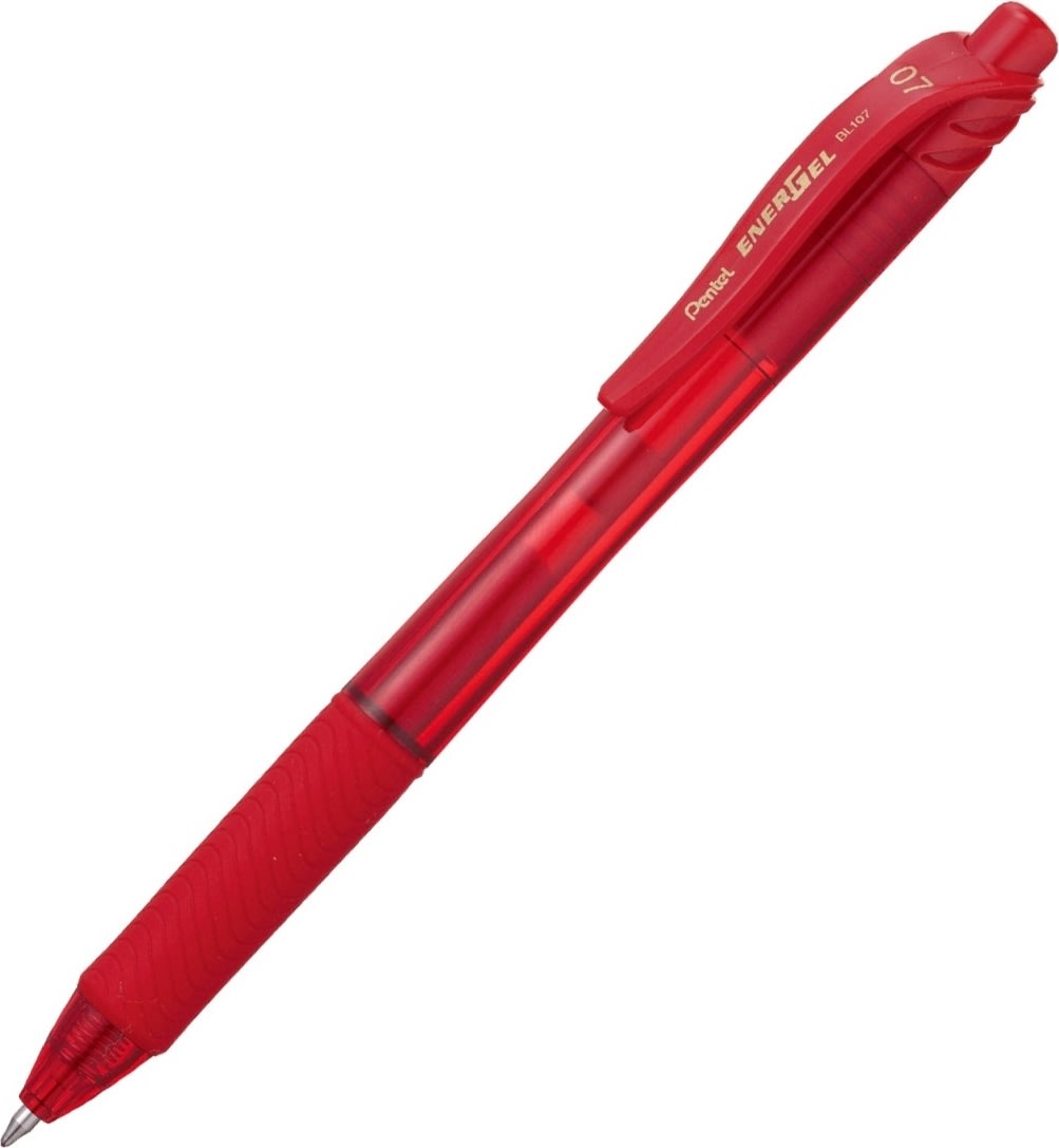 Pentel EnergelX BL107 Rollerpen | 0,7 | Rød