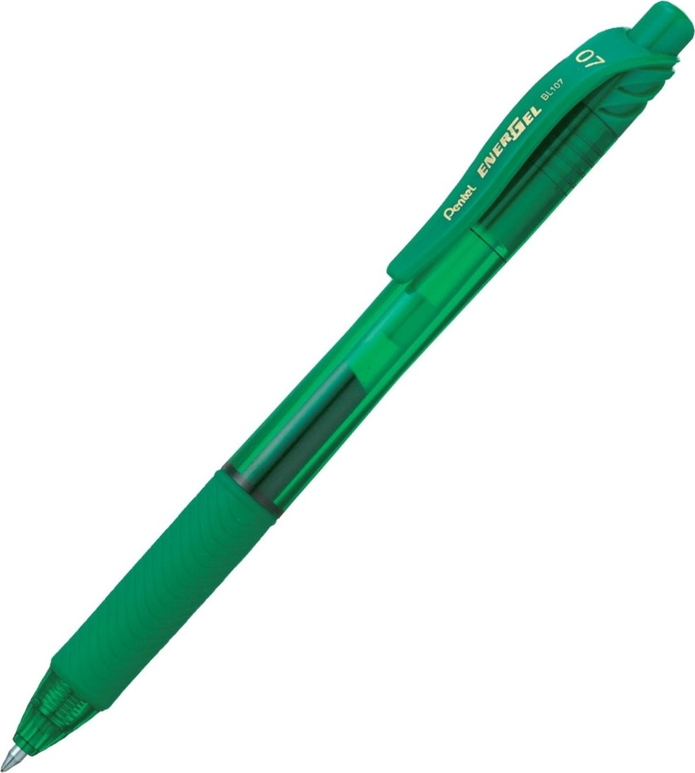 Pentel EnergelX BL107 Rollerpen | 0,7 | Grøn