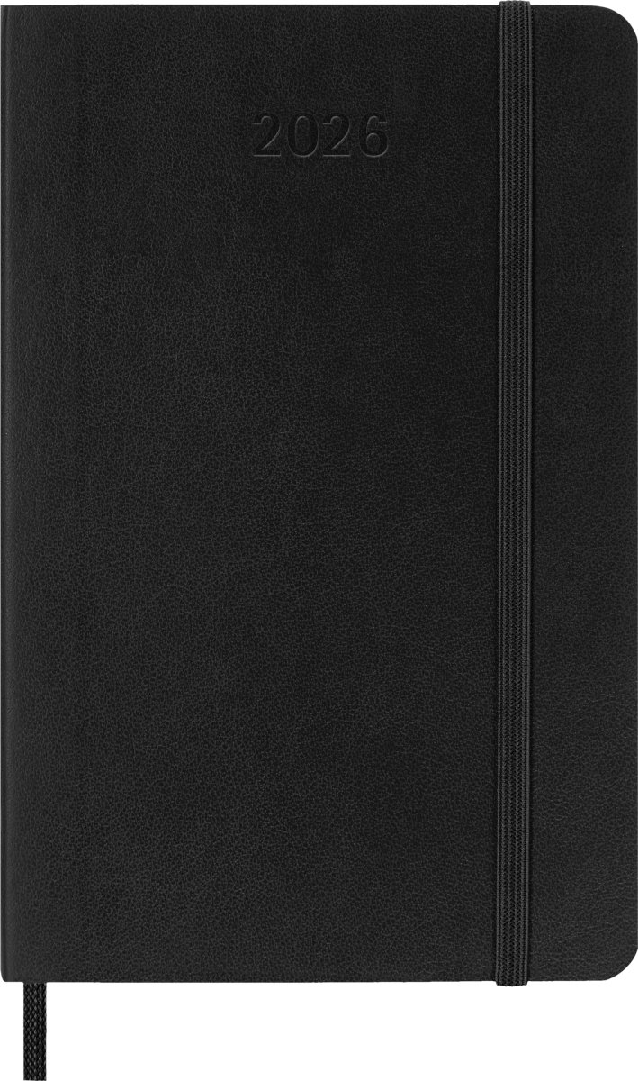 Moleskine 2026 Kalender | S | Uge h. | Poc. | Sort