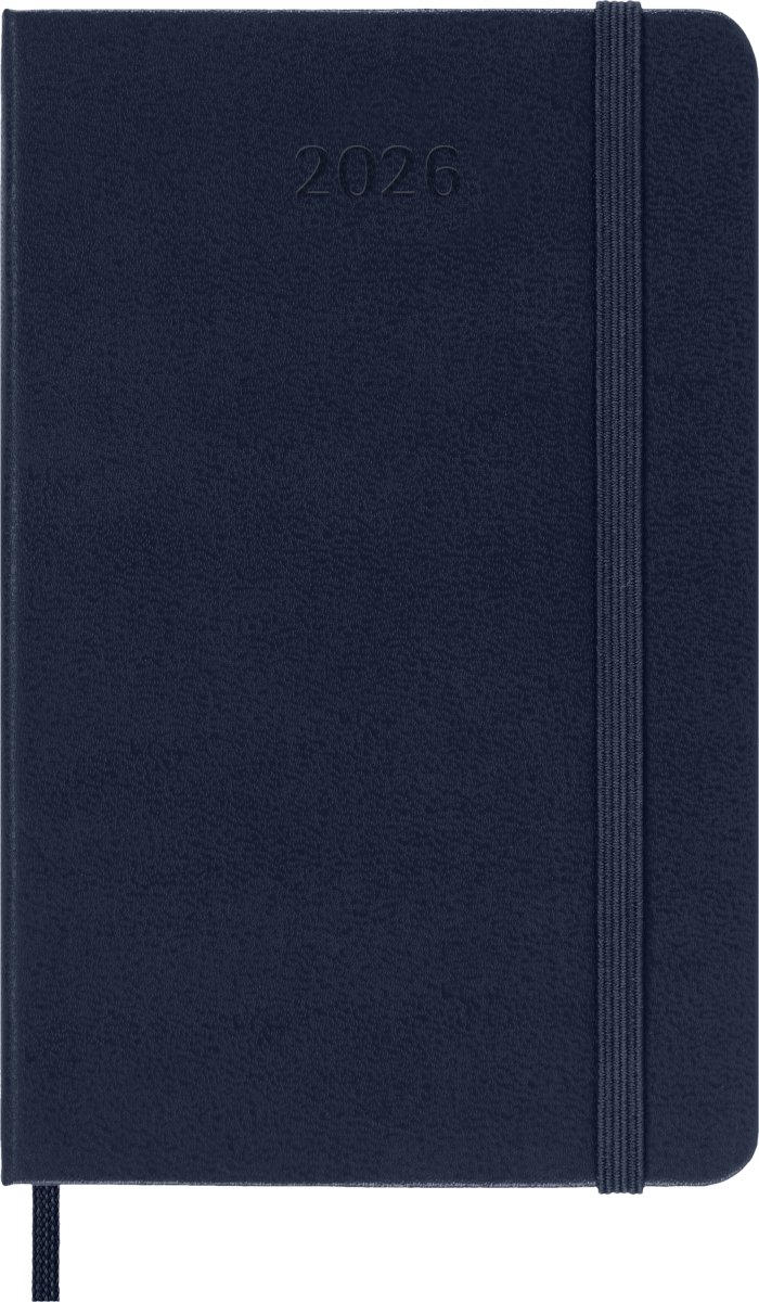 Moleskine 2026 Kalender | H | Dag | Poc. | Blå