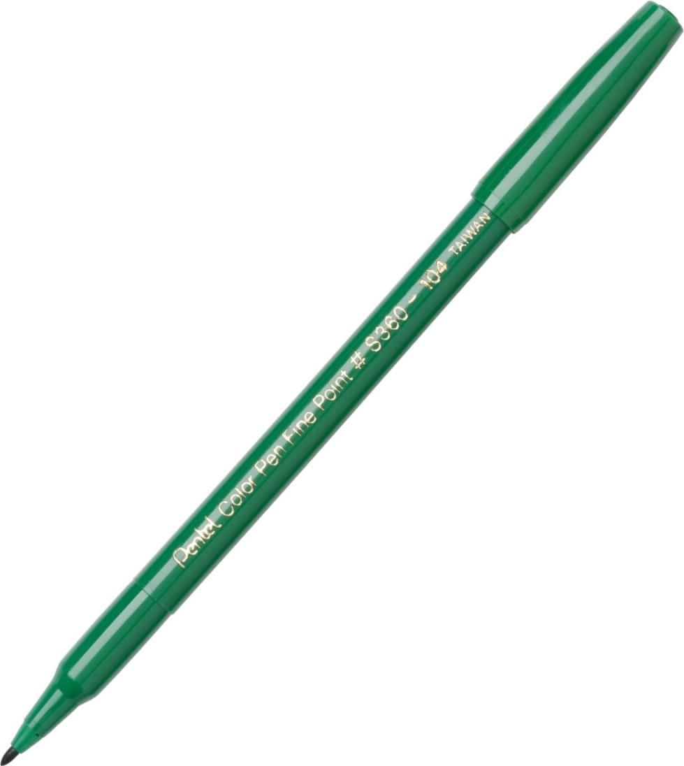 Pentel S360 Fineliner | Grøn