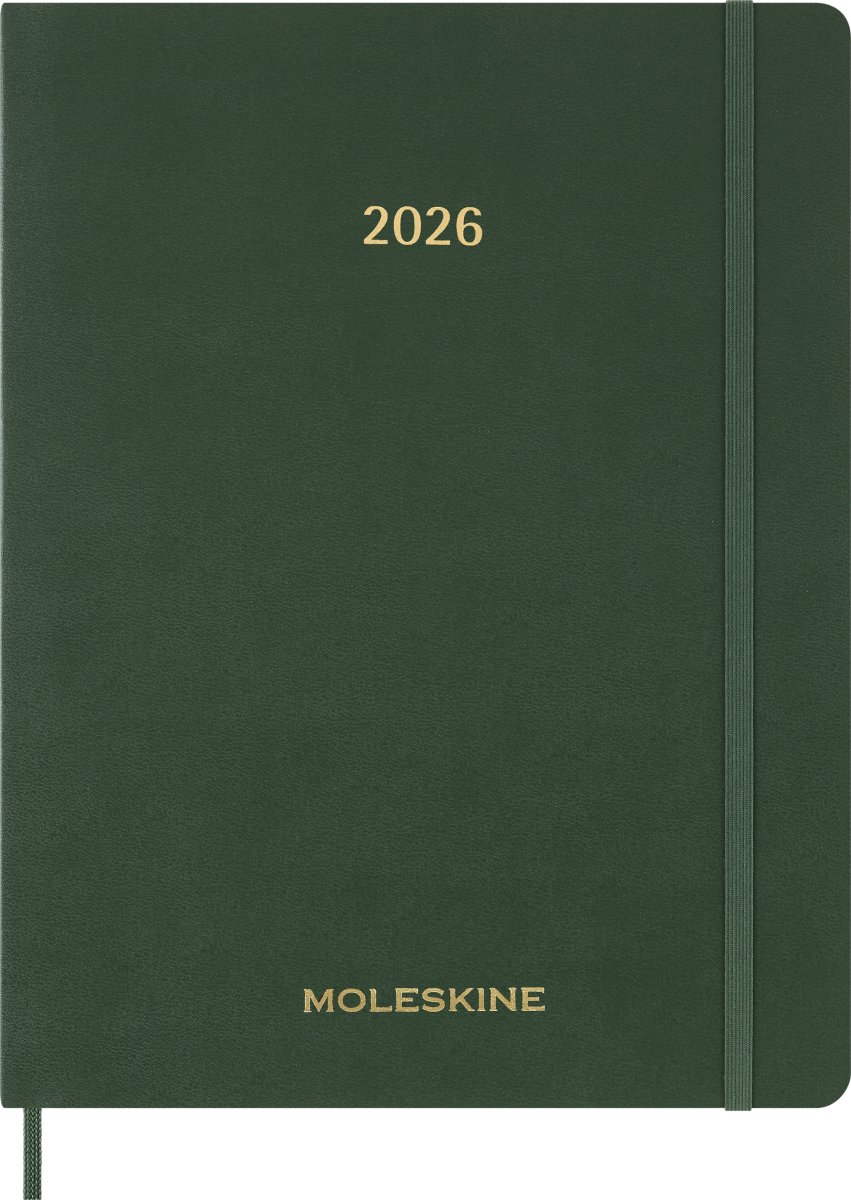 Moleskine 2026 Kalender | Ess. | Uge v. | Grøn