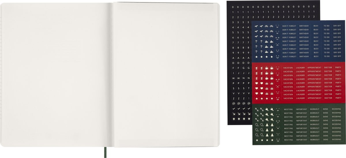Moleskine 2026 Kalender | Ess. | Uge v. | Grøn