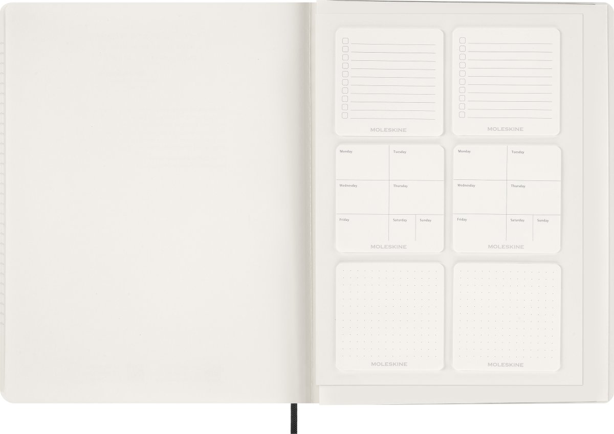 Moleskine 2026 Kalender | Ess. | Uge v. | Sort