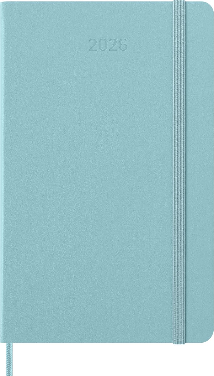 Moleskine 2026 Kalender | H | Uge | L | Lys blå