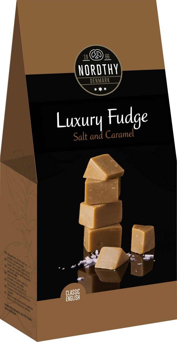 Nordthy Luksus Fudge Saltkaramel, 150g
