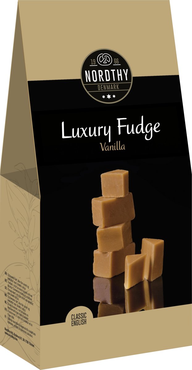 Nordthy Luksus Fudge Vanilje, 150g