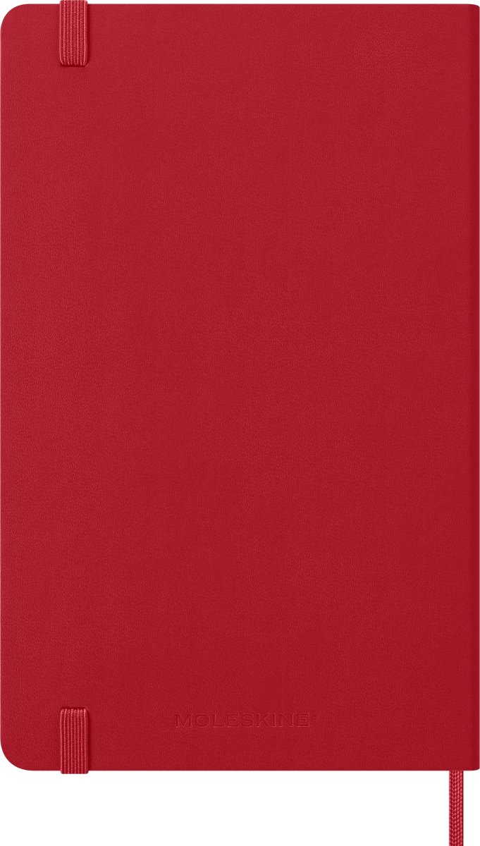 Moleskine 2026 Kalender | H | Uge | L | Rød