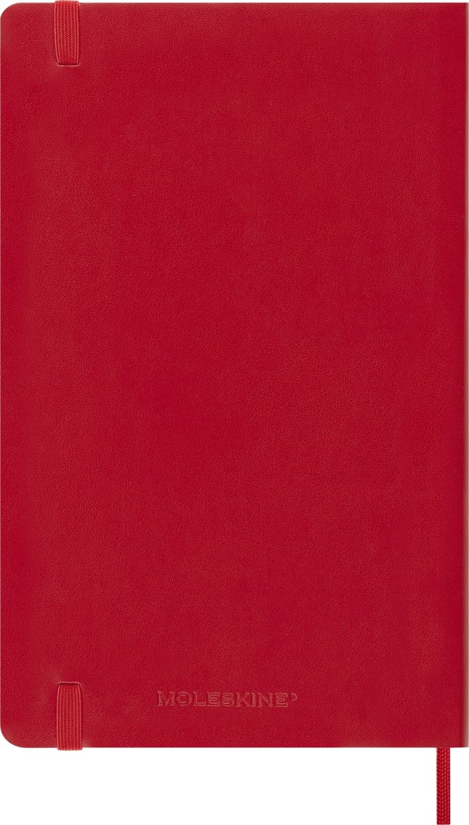 Moleskine 2026 Kalender | S | Uge | L | Rød