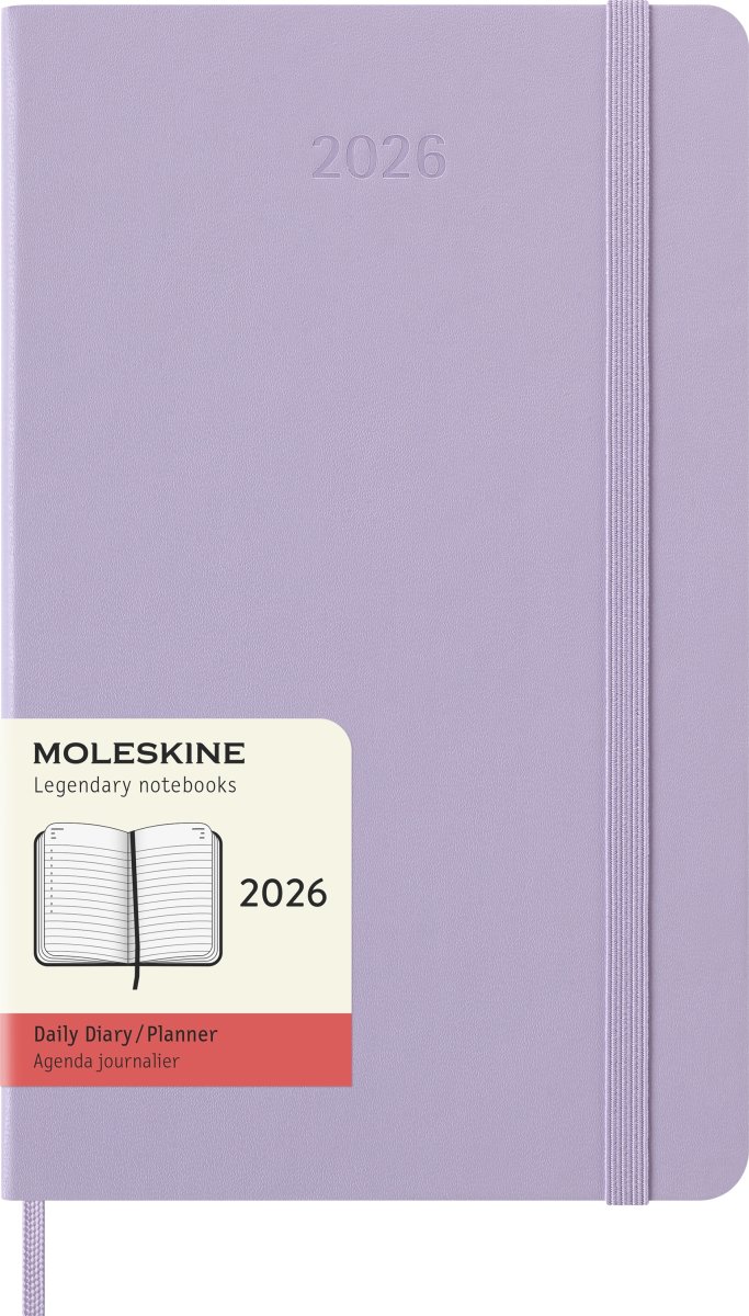 Moleskine 2026 Kalender | H | Dag | L | Lilla
