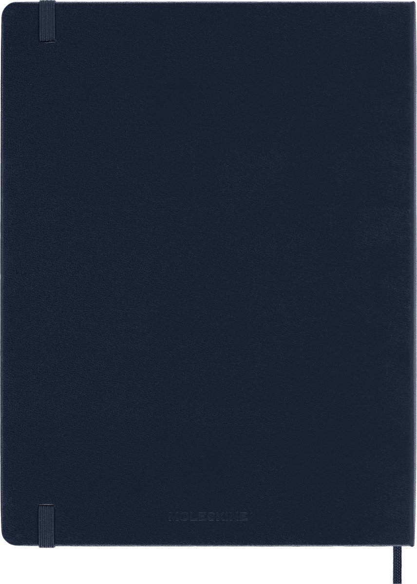 Moleskine 2026 Kalender | H | Uge | XL | Blå