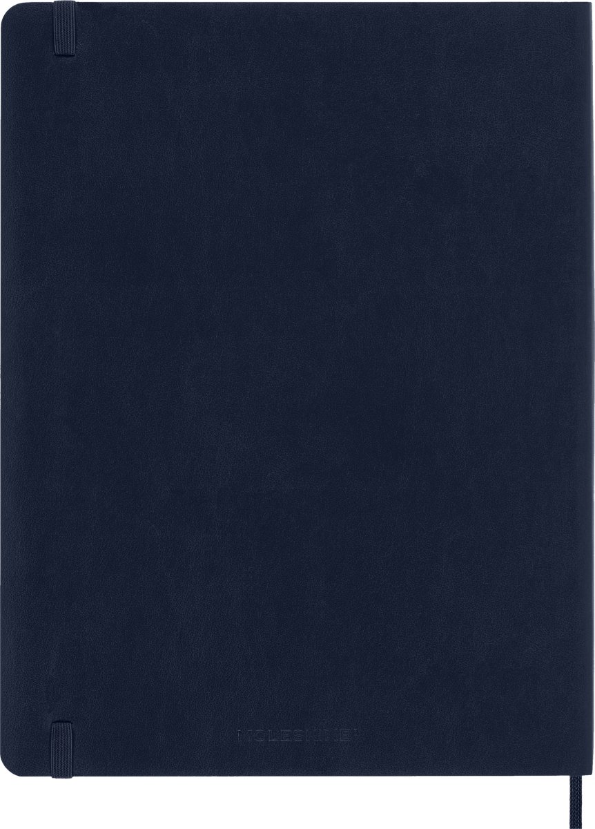 Moleskine 2026 Kalender | S | Uge | XL | Blå