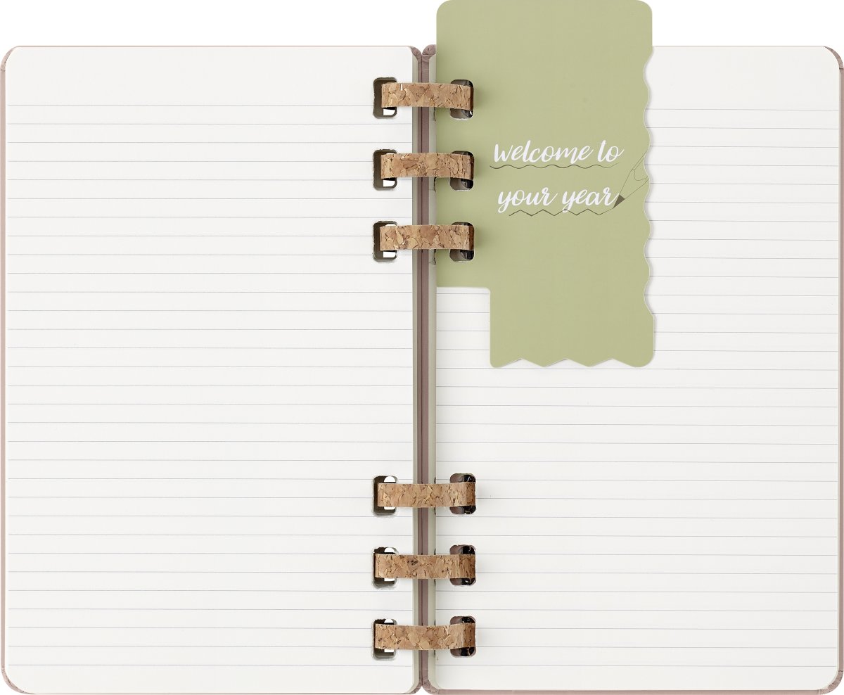 Moleskine 2026 Kalender | Spiral | Uge | L | Beige