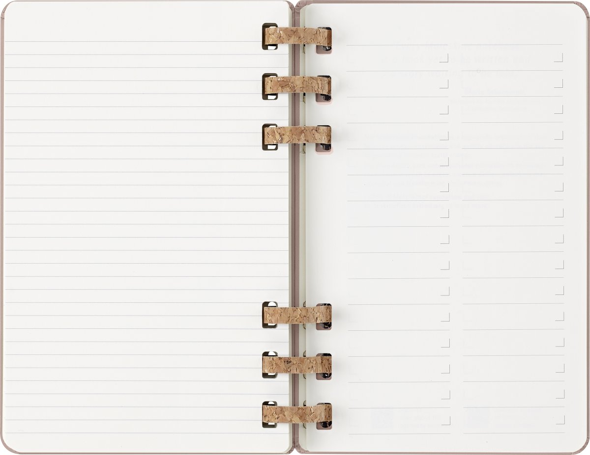 Moleskine 2026 Kalender | Spiral | Uge | L | Beige