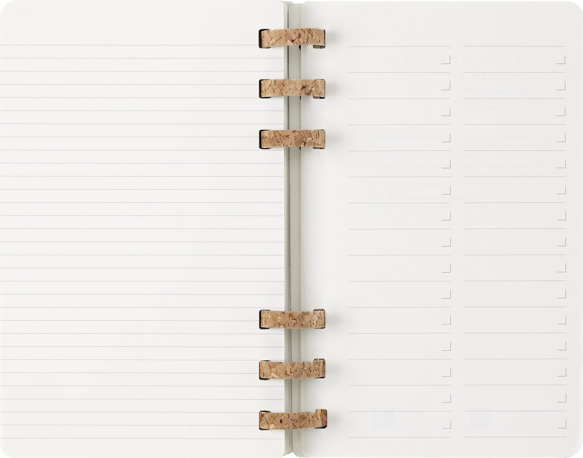 Moleskine 2026 Kalender | Spiral | Uge | L | Sort