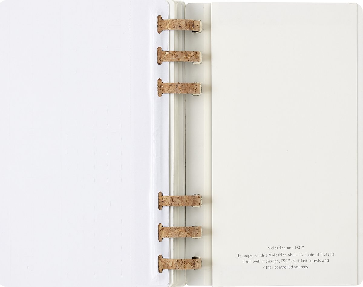 Moleskine 2026 Kalender | Spiral | Uge | L | Sort